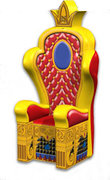 Inflatable Royal Throne